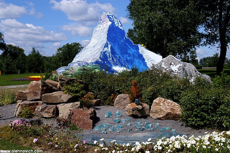 Die Berge im Zentrum von Minsk)))