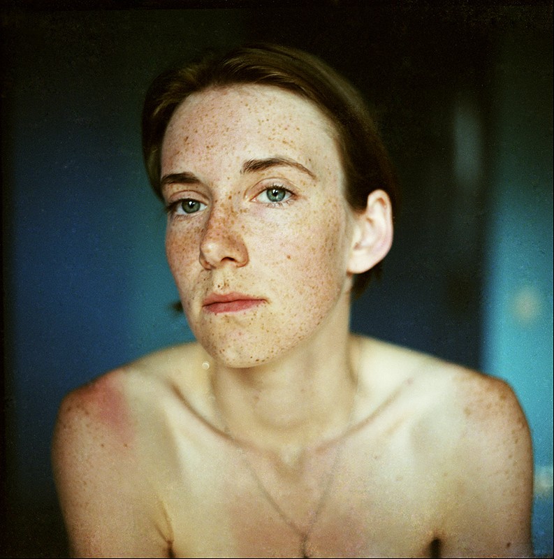 Nastja. Porträt des Künstlers.