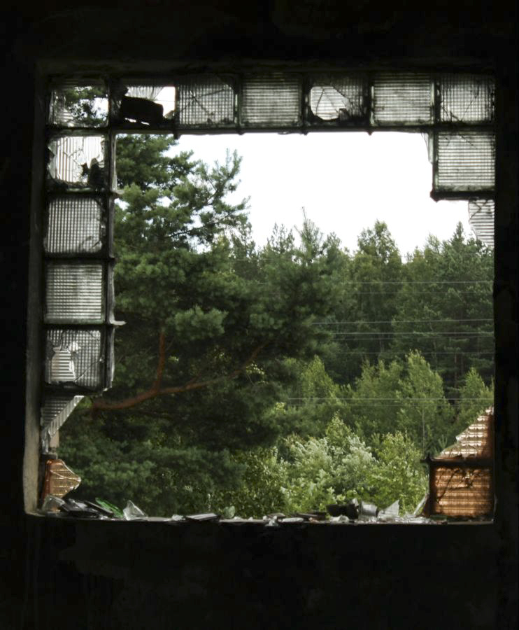 Von einem Fenster ...