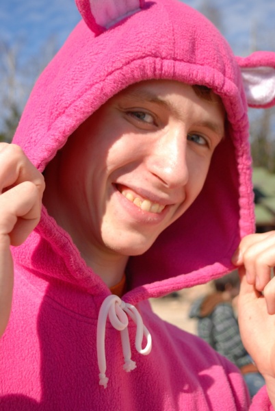 niedlichen rosa Panther