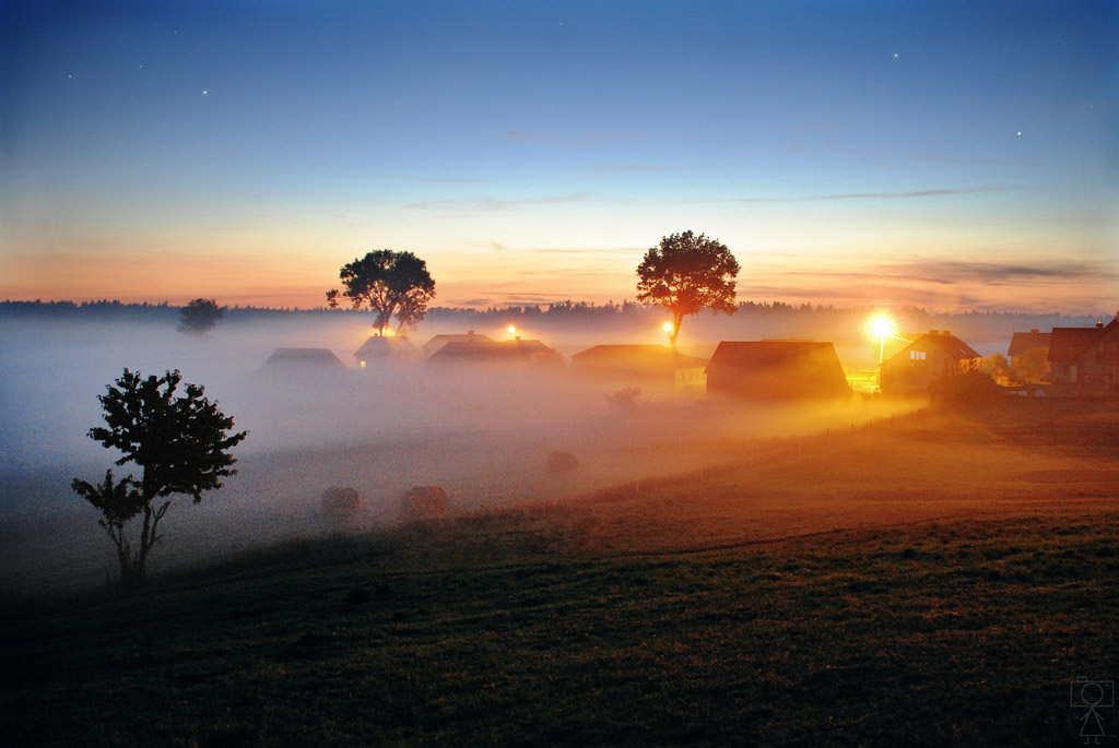 ein Dorf in der Zeit verloren