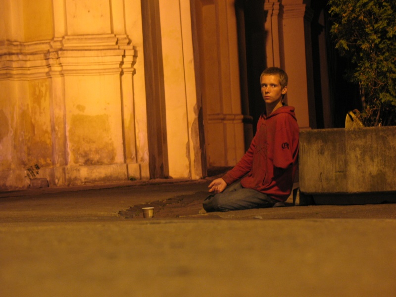 Die Bewohner der Straße