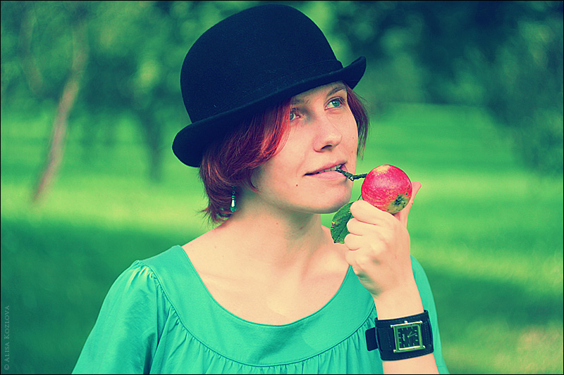 apple girl