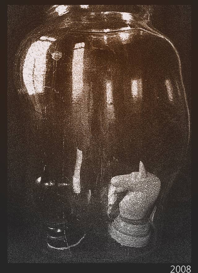 Karichnevy Nebel über den Feind (das Bild der Hoffnungslosigkeit)