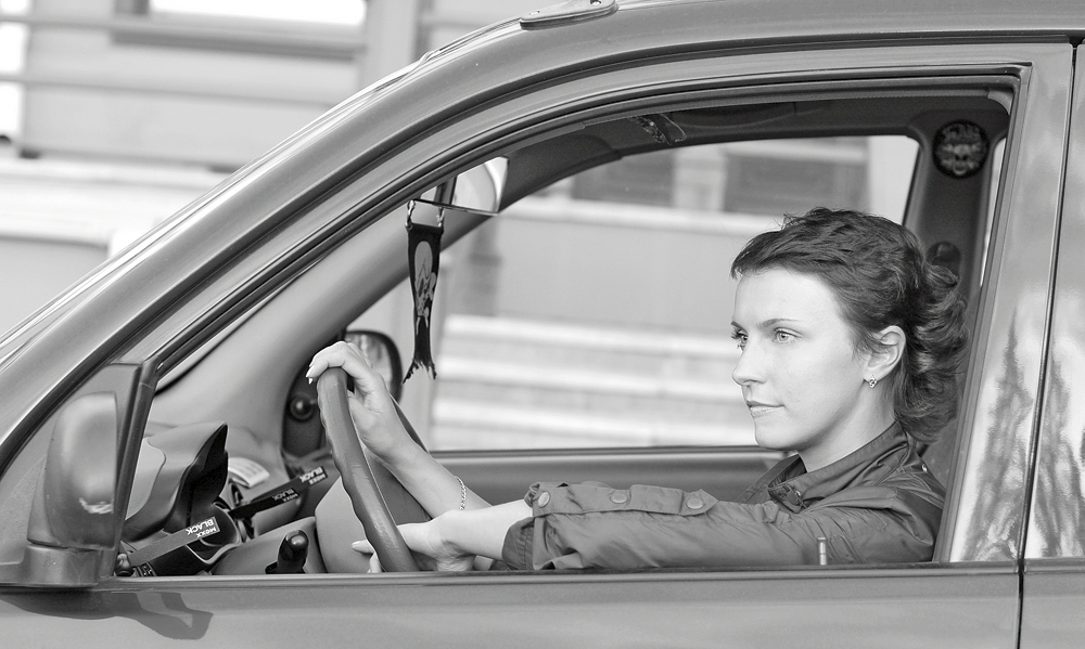 Charme Fahrer Fahrzeug