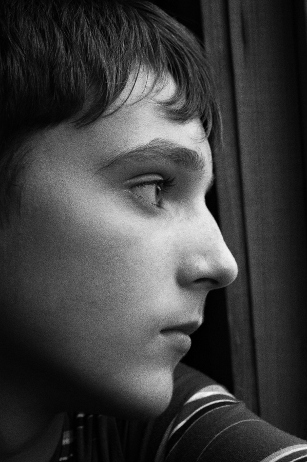 Traurigkeit in Schweigen .....