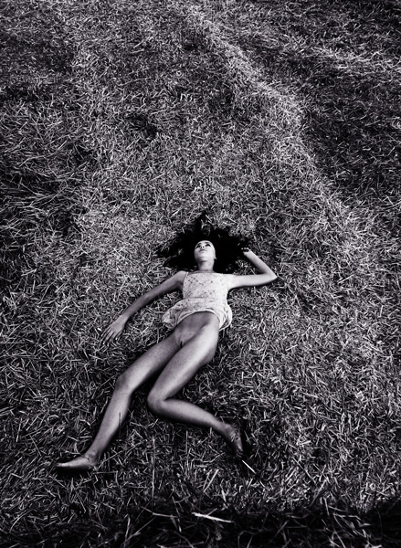 Porträt einer verlassenen Mädchen