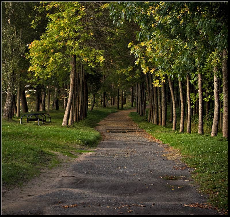 Spaziergang im Park ...