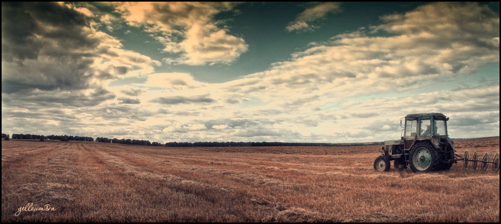 Die Abenteuer von einem kleinen Traktor