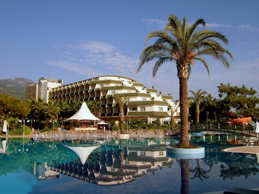 Früh am Morgen im Hotel