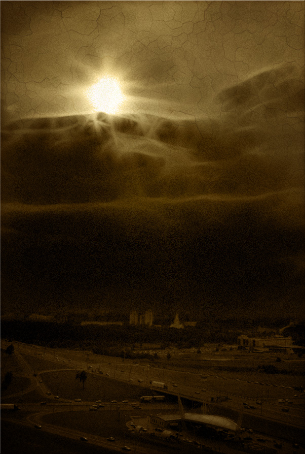 wie eine zerbrochene Spiegel ...