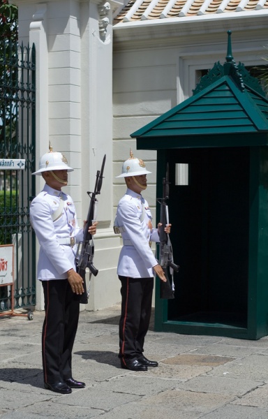 Schutz der königlichen Gemächern