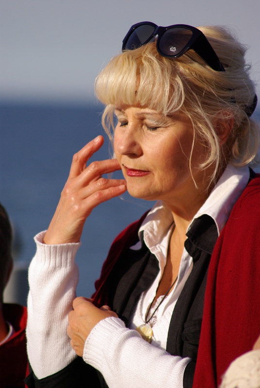 Ging um die Stadt. Gefangen im Moment.