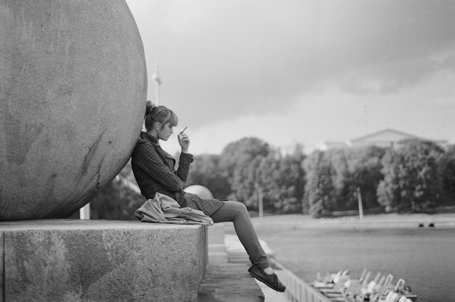 allein mit seinen Gedanken