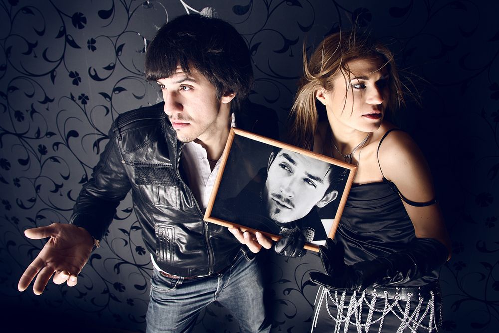 Ein weiteres Selbstporträt.