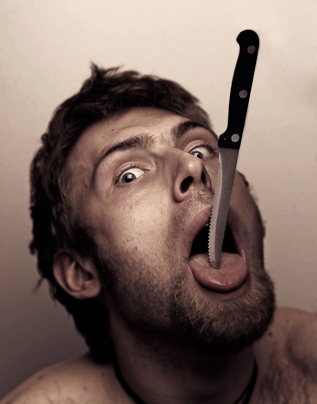 Messer und die Sprache (((