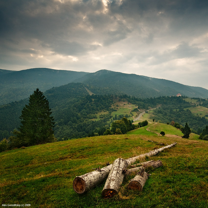 Morgen auf der Kamenka