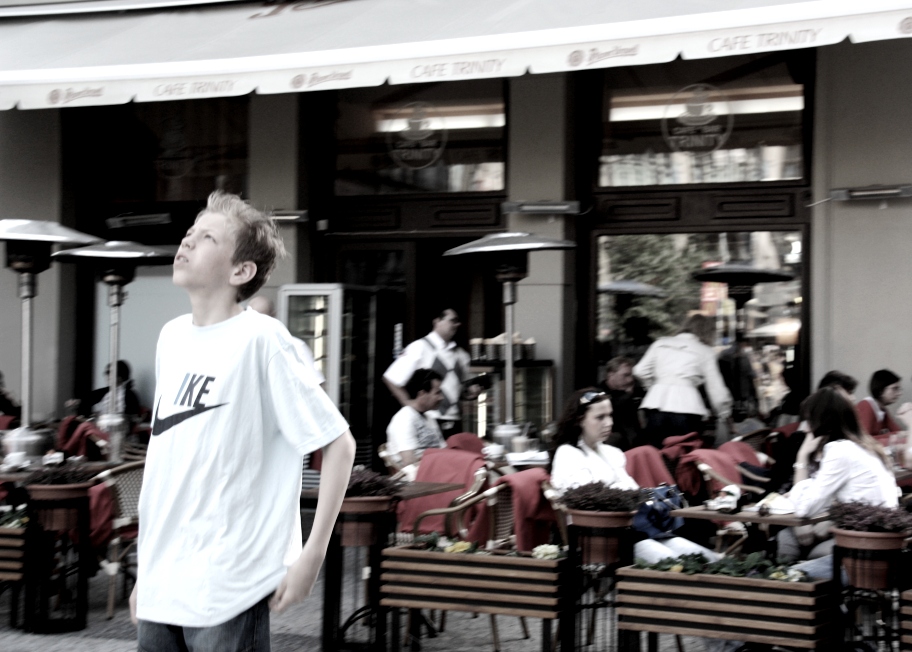 außerhalb des Trubels, und ist nur ein Traum ... Nike