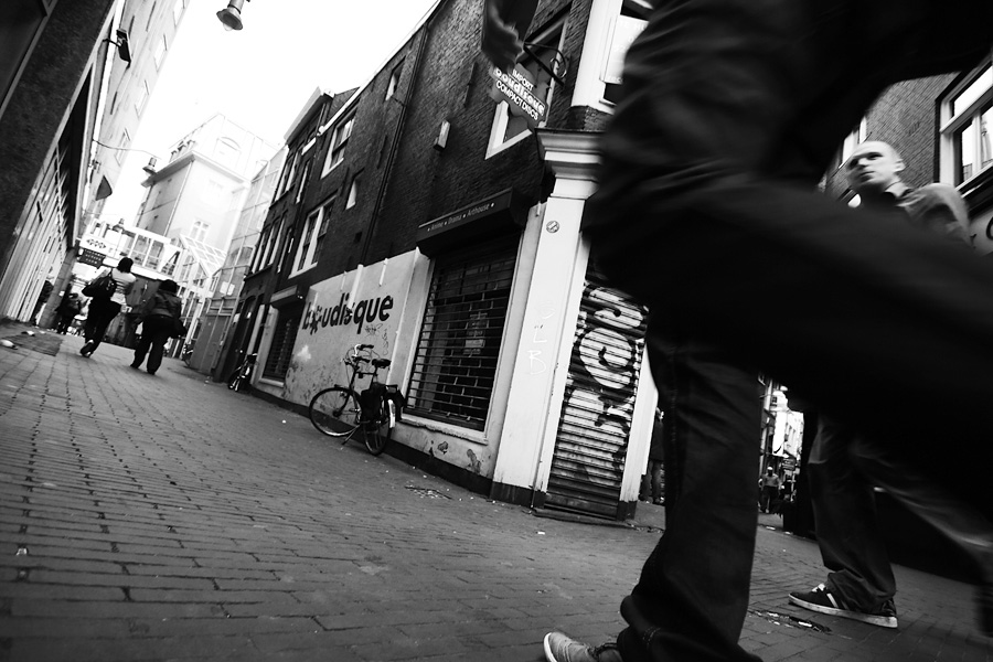 Stepping durch Amsterdam