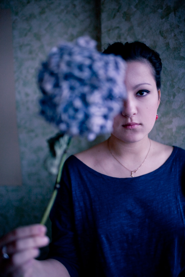 Lisa und Küche Blume