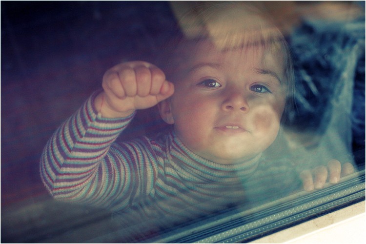 Hinter dem Glas ....