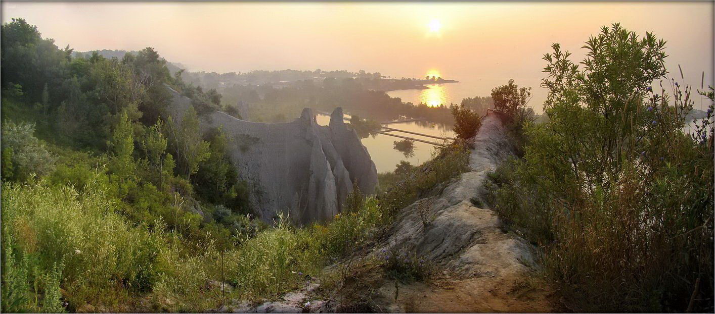 erreichen die Morgendämmerung