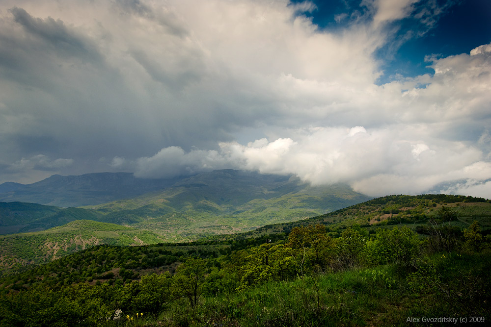 Mountain ist ein Gewitter