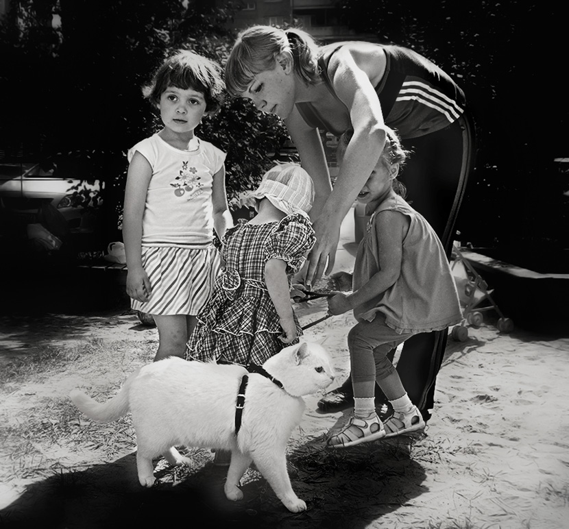 "Wir teilten ein orangefarbenes"