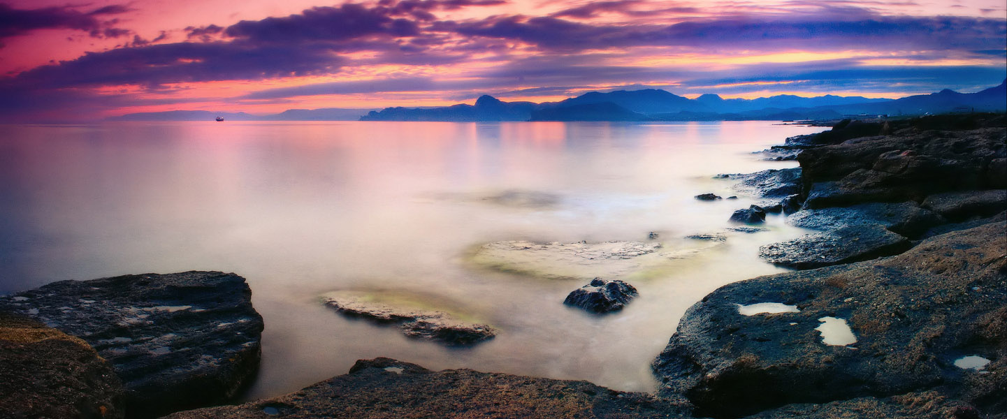 Abend mit Blick auf die Kapsel
