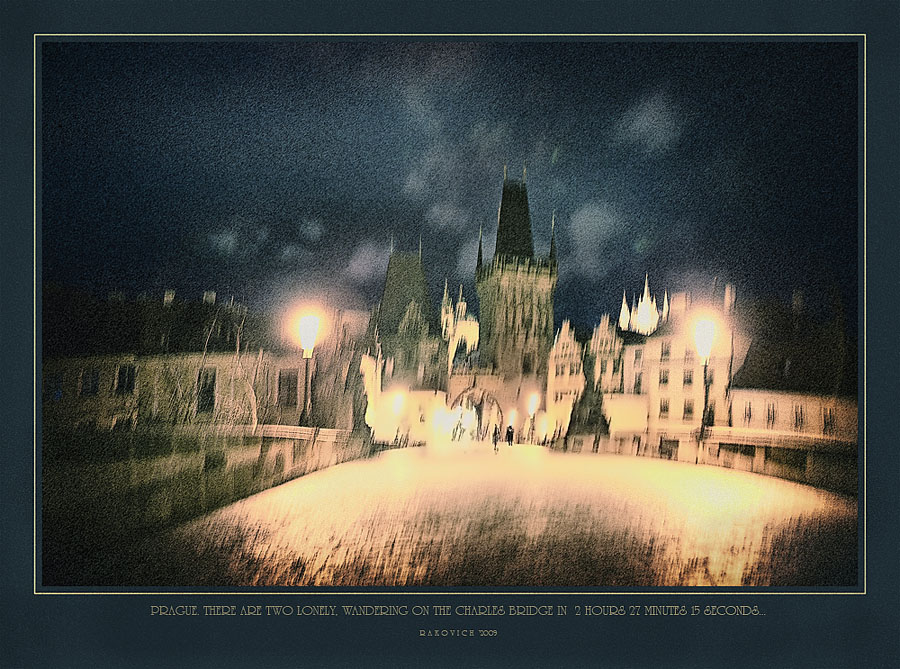 Chetri Einsamkeit Wandering über die Karlsbrücke in 2 Stunden 27 Minuten 15 Sekunden ...