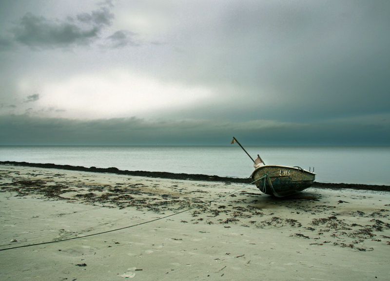 Obscure Ostsee ruhig ...