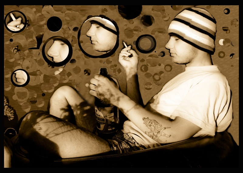 Sanya und Käse Löcher