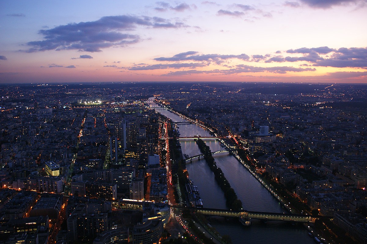 Unter dem Himmel von Paris