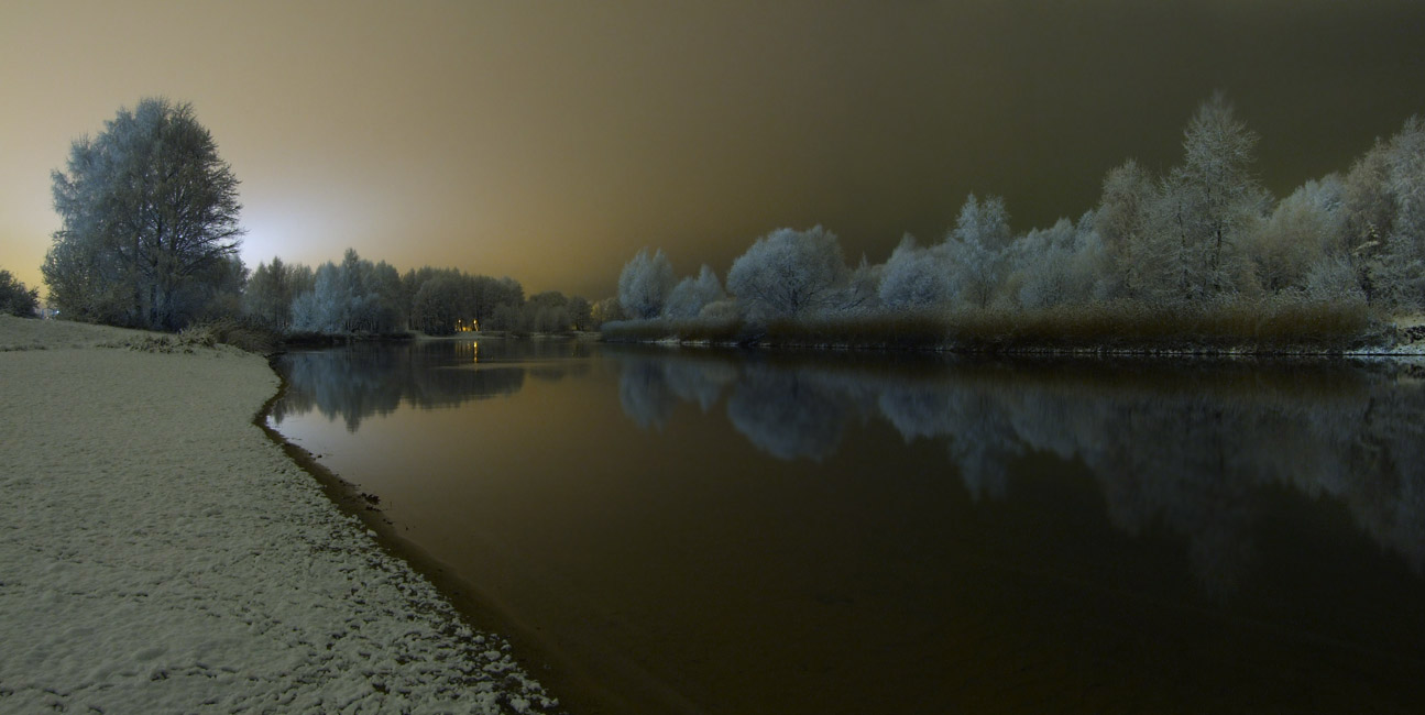 Welche Art von Nacht, ach, schliefen wir ...