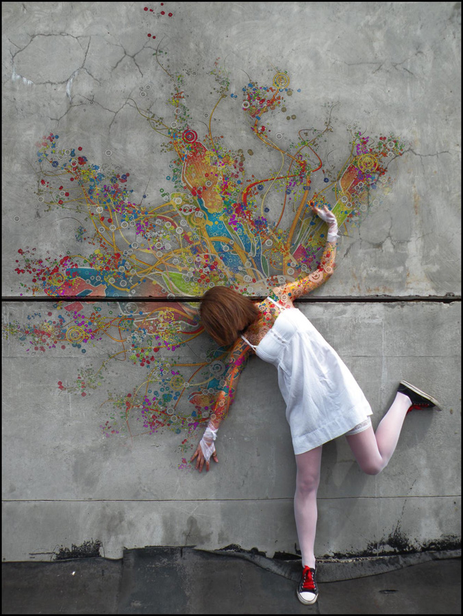 Verschwommene Glück