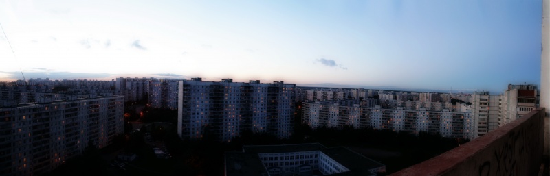 Panorama. Moskau - Bibirewo. 13. Etage.