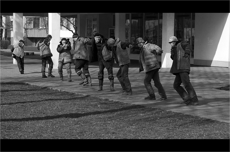 Von der Sonne verbrannt