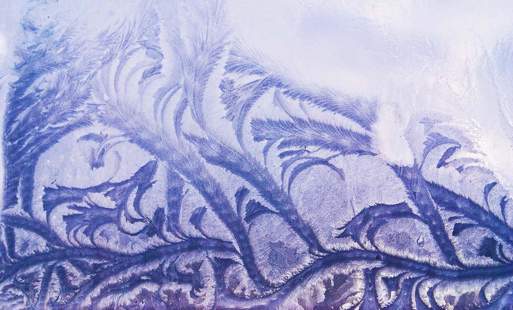 Frost und Sonne, ein wunderschöner Tag