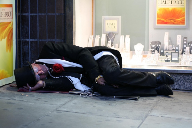 Londons Obdachlose