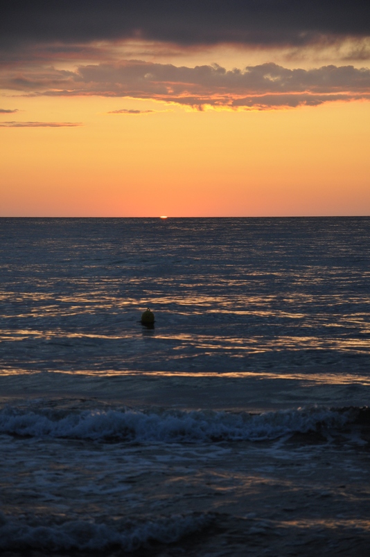 Sonnenuntergang an der Ostsee
