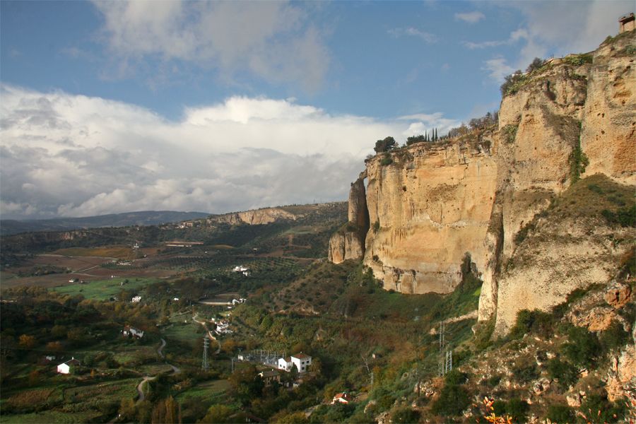 Die Stadt an den Rand der Erde ..