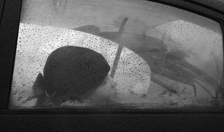 Der Junge und der regen