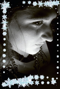 Ich bin in einem Winter Perspektive