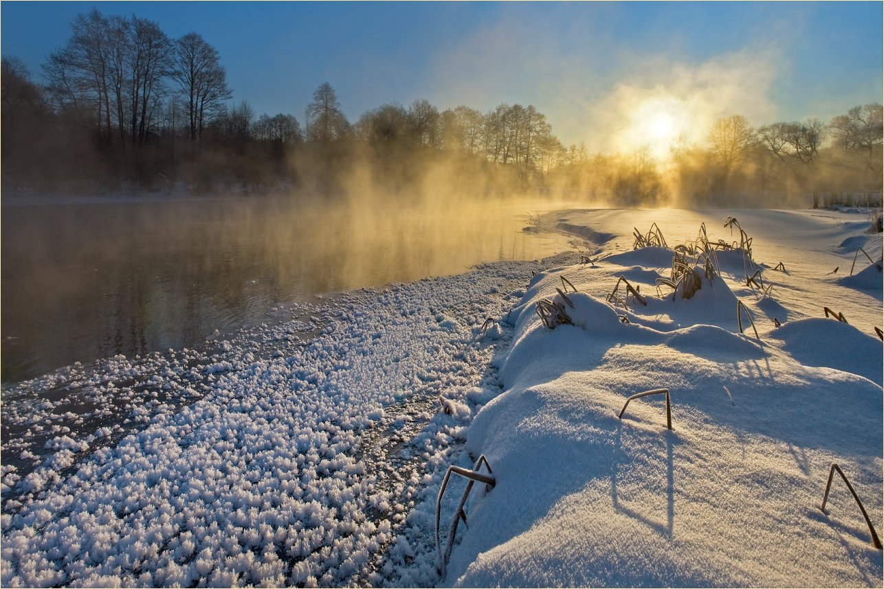 ... Über den Anbau von Frost in der Mitte Breitengrad