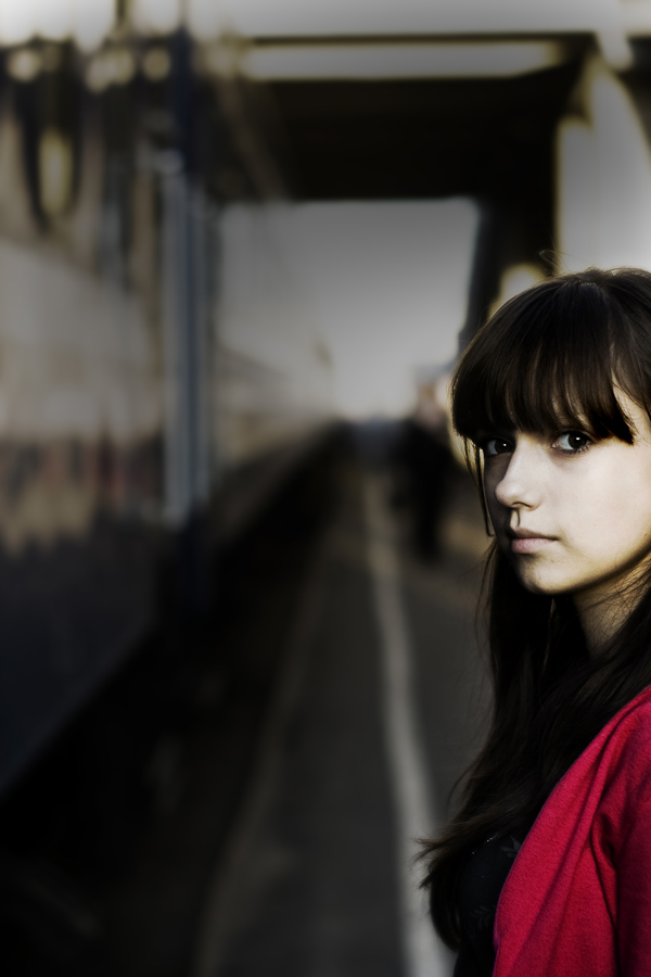 Züge und Mädchen ...