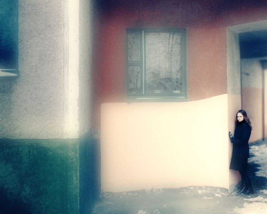 Meine Aquarell Hof ...