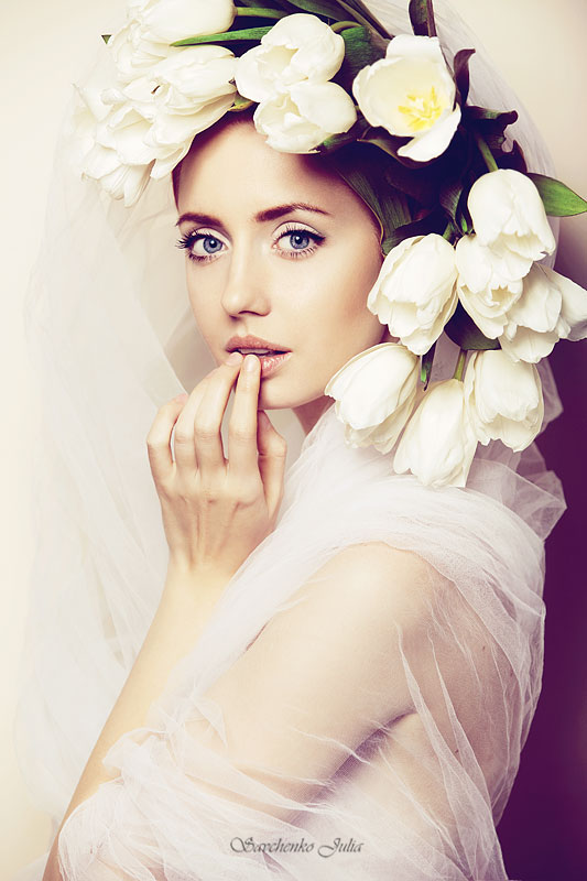 Hochzeit mit Feder ...