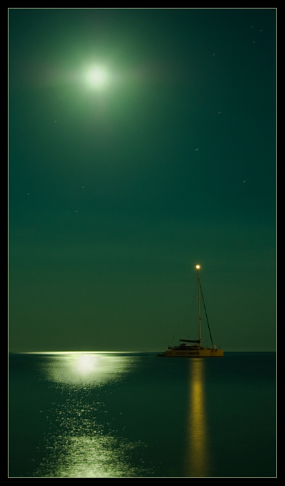 Einsamkeit im Mondschein