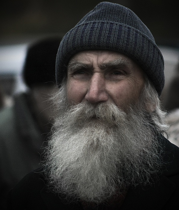 Porträt einer älteren Person