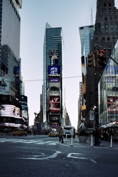 Sunset over Manhattan